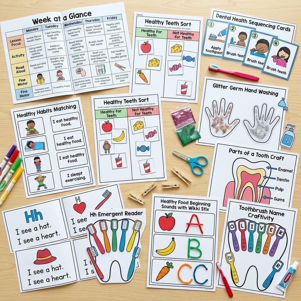 Preschool Health Lesson Plans & Activities