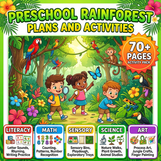 Preschool Rainforest Plans and Activities