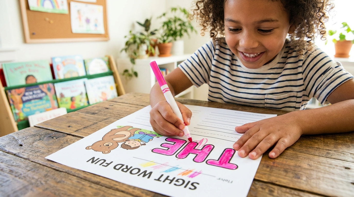 Sight Word Champions: No-Prep Kindergarten & Grade 1 Sight Word Worksheets Bundle
