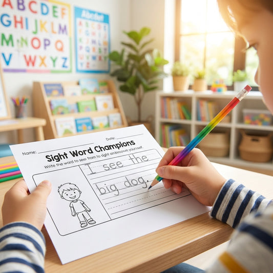 Sight Word Champions: No-Prep 3rd Grade Sight Word Activity Worksheets