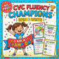 CVC Fluency Champions: Spin and Write