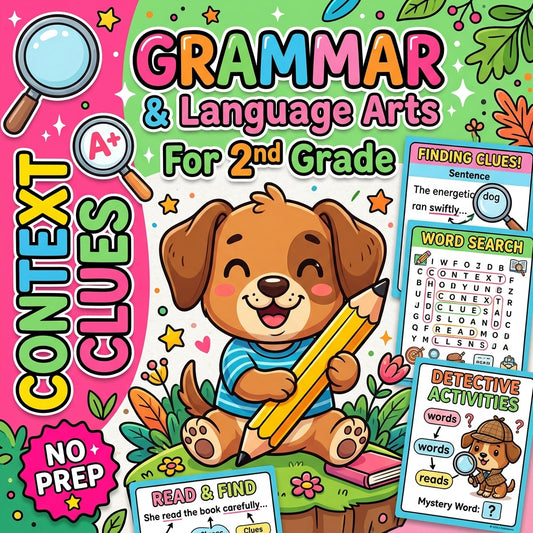 Context Clues Worksheets for 2nd Grade | Grammar & Language Arts