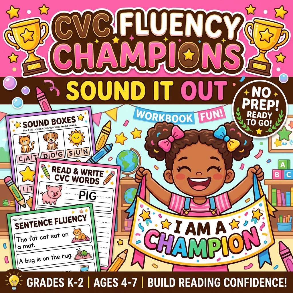 CVC Fluency Sound It Out