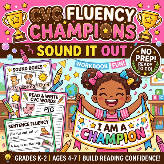 CVC Fluency Sound It Out