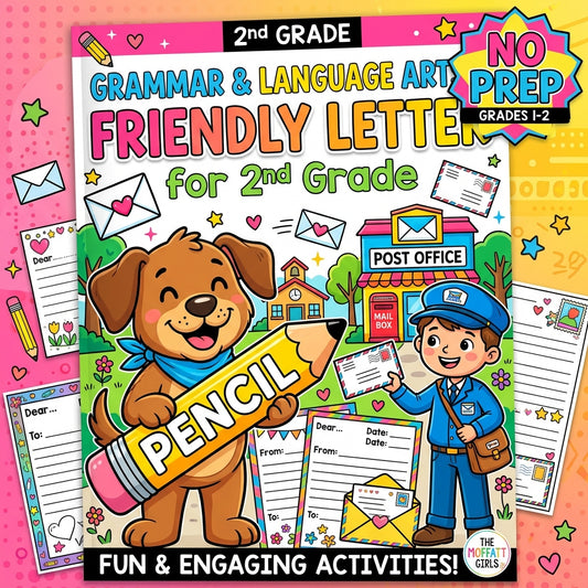 Friendly Letter 2nd Grade Grammar