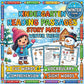 Kindergarten Reading Passages Story Mats Winter Theme