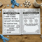 Kindergarten Reading Passages Story Mats Winter Theme