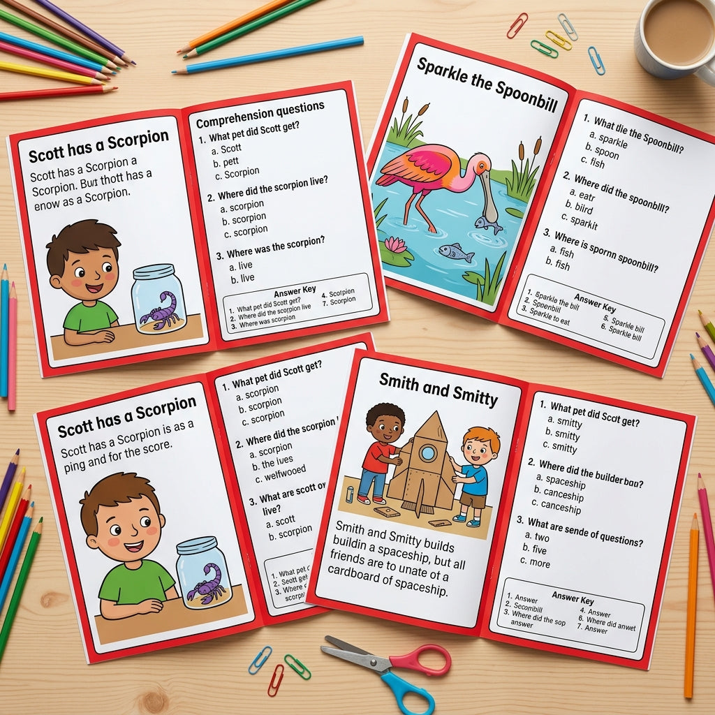 Phonics Stories S Blends