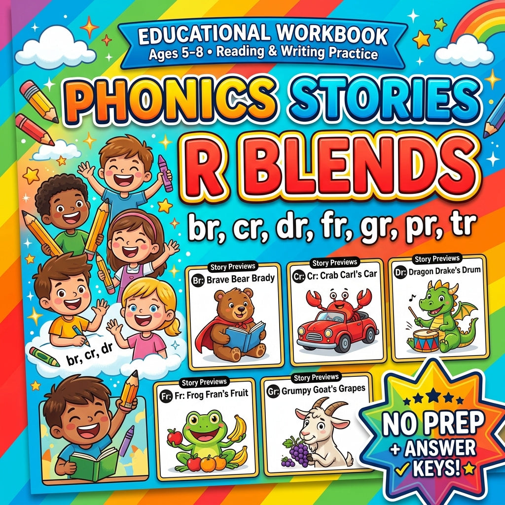 Phonics Stories R Blends
