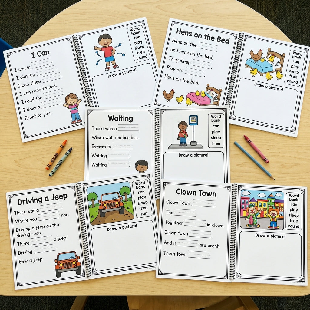 Phonics Poetry Pages
