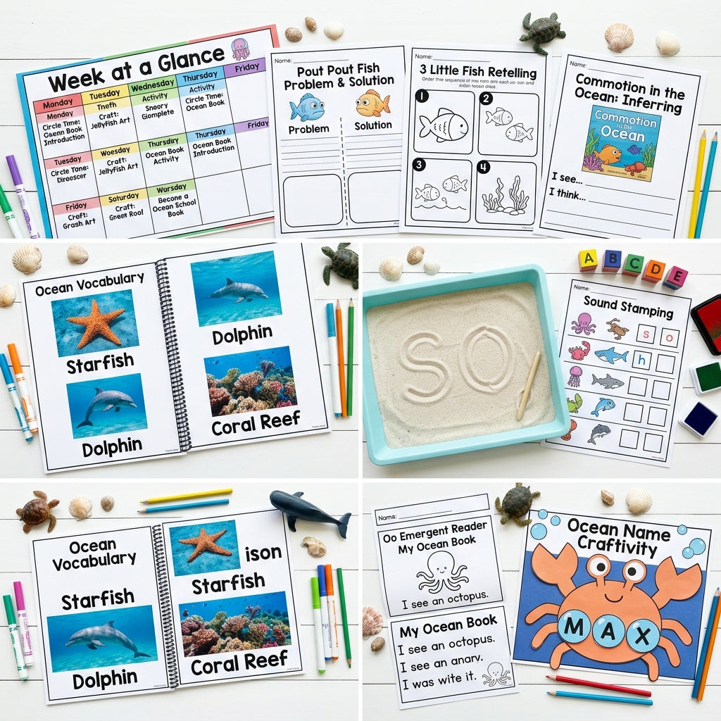 Preschool Ocean Lesson Plans & Activities