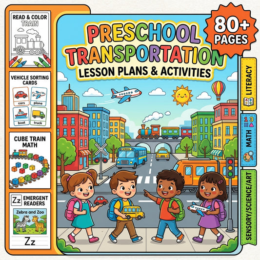Preschool Transportation Lesson Plans & Activities