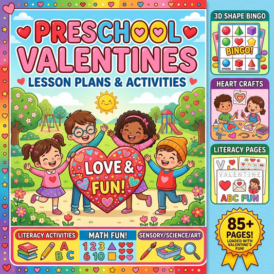 Preschool Valentines Lesson Plans & Activities