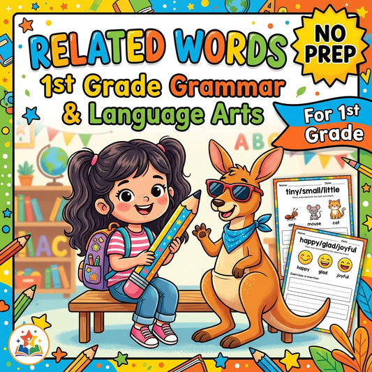 Related Words 1st Grade Grammar