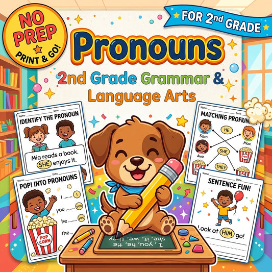 Pronouns 2nd Grade Grammar