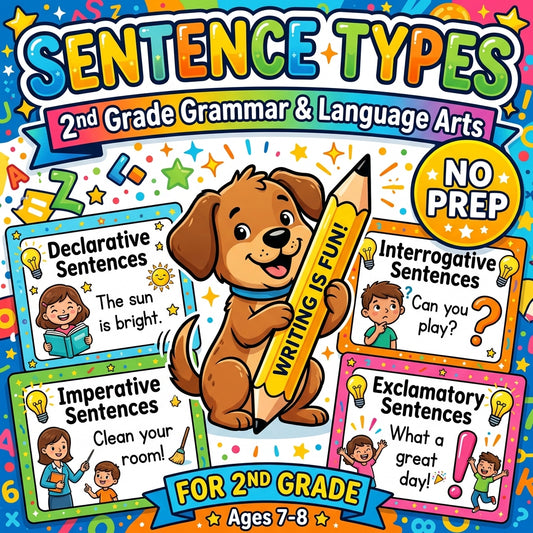 Sentence Types 2nd Grade Grammar