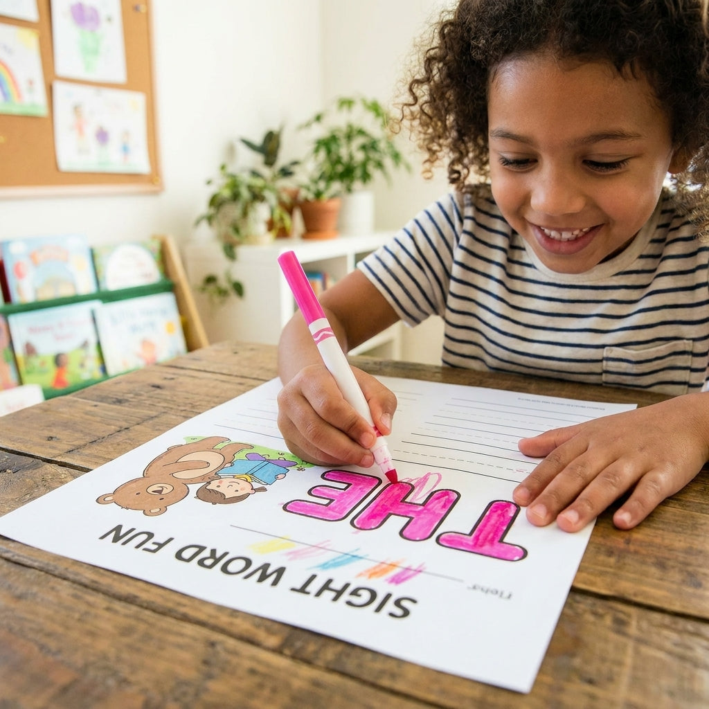 Sight Word Champions: No-Prep Kindergarten & Grade 1 Sight Word Worksheets Bundle