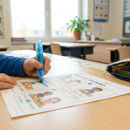 2nd Grade Time Order & Sequencing Words - Language Arts and Grammar Packet